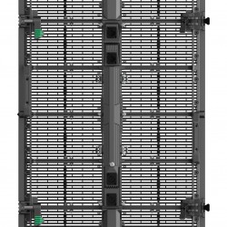 500X500-T3 500X1000-T3 Outdoor Transparent Cabinet (Flat, curved 0-20 degree, Right Angle) 500x500x83mm 2.9KG led module 125x500mm P3.91x7.82 P3.91x3.91