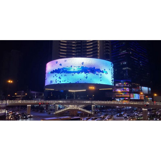 nake eye 3d curved only led display