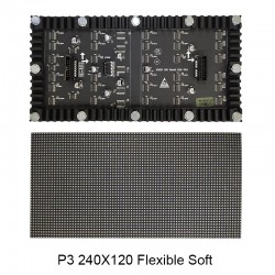 P3 240x120 soft flexible  led module
