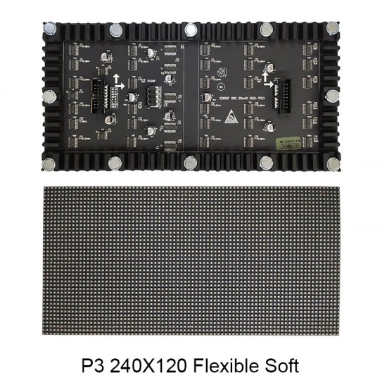 P3 240x120 soft flexible  led module